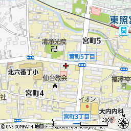 志雲寮周辺の地図