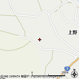 新潟県村上市上野734周辺の地図
