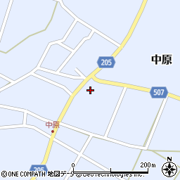 新潟県村上市中原2400-3周辺の地図