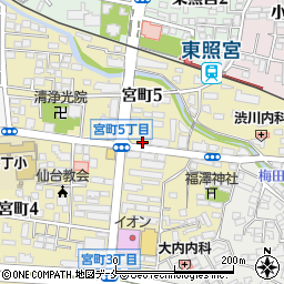 朝日住宅センター周辺の地図