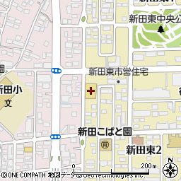 マツモトキヨシ新田東二丁目店周辺の地図