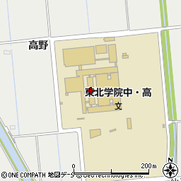 東北学院中学校周辺の地図