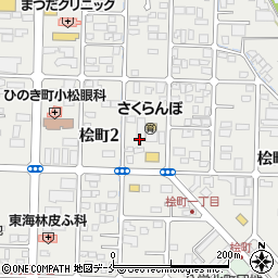 株式会社生田化研社山形営業所周辺の地図