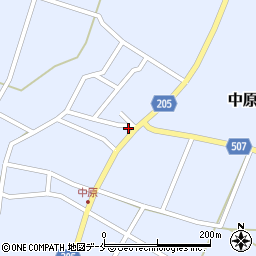 新潟県村上市中原1860周辺の地図