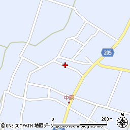 新潟県村上市中原1747周辺の地図