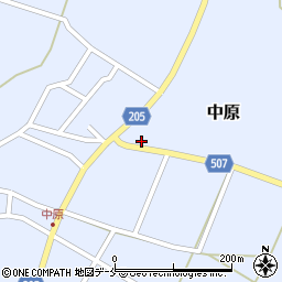 新潟県村上市中原2662周辺の地図