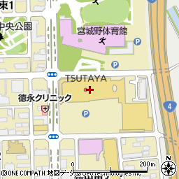ヨークベニマル新田東店周辺の地図