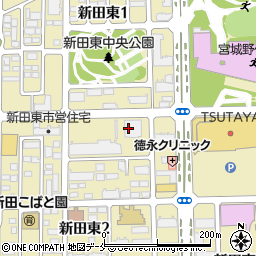 ＪＡ仙台周辺の地図