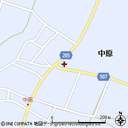 新潟県村上市中原2663周辺の地図