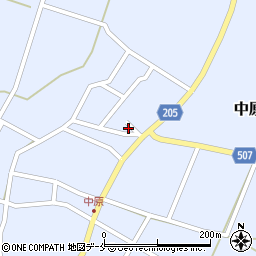 新潟県村上市中原1856周辺の地図