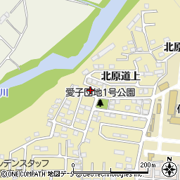 宮城県仙台市青葉区上愛子北原道上11-52周辺の地図