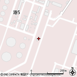 株式会社山源工務店　新仙台火力事業所周辺の地図