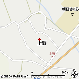 新潟県村上市上野591周辺の地図