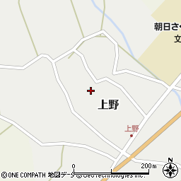 新潟県村上市上野722周辺の地図