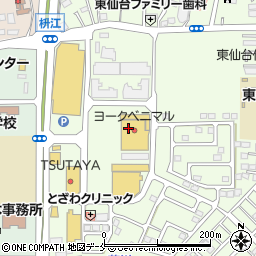 ゆうちょ銀行ヨークベニマルフォレオ東仙台店内出張所 ＡＴＭ周辺の地図