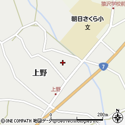 新潟県村上市上野619周辺の地図