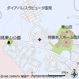 グリーンハイツ　国見周辺の地図