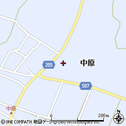 新潟県村上市中原2671周辺の地図