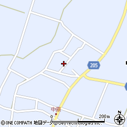 新潟県村上市中原1761周辺の地図