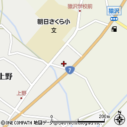 新潟県村上市上野306周辺の地図
