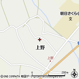 新潟県村上市上野590周辺の地図