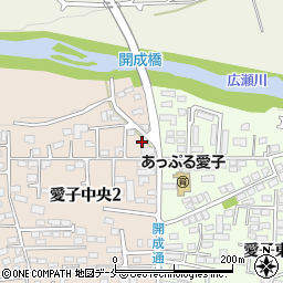 宮城県仙台市青葉区愛子中央2丁目16周辺の地図