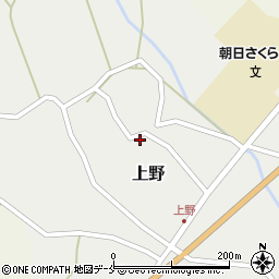 新潟県村上市上野593周辺の地図