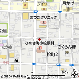 コスモ調剤薬局ひのき町店周辺の地図