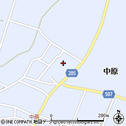 新潟県村上市中原1838周辺の地図