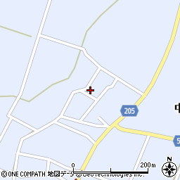 新潟県村上市中原1764周辺の地図