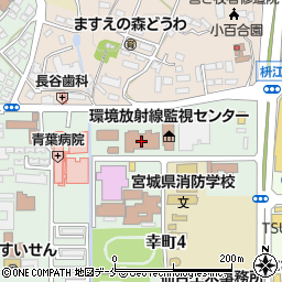 宮城県保健環境センター周辺の地図
