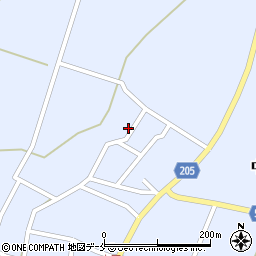 新潟県村上市中原1766周辺の地図