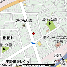 洋館家仙台中央周辺の地図