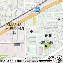 古澤第二コーポ周辺の地図