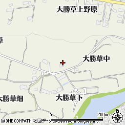 宮城県仙台市青葉区芋沢大勝草中周辺の地図