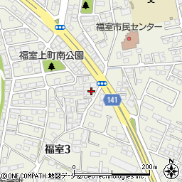 株式会社室内装飾おとこざわ　仙台営業所周辺の地図