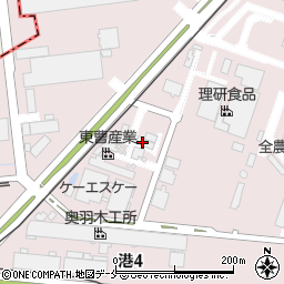 東曹産業株式会社　仙台工場周辺の地図