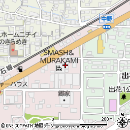 株式会社鈴木アドプロセス　中野栄工場周辺の地図