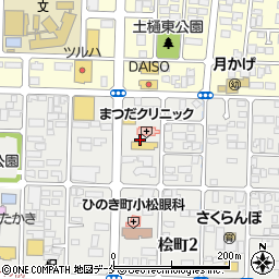 山形県山形市桧町2丁目11周辺の地図