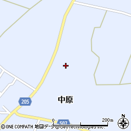 新潟県村上市中原2703周辺の地図