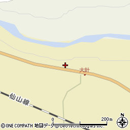 宮城県仙台市青葉区上愛子大道7-6周辺の地図