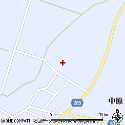 新潟県村上市中原1779周辺の地図