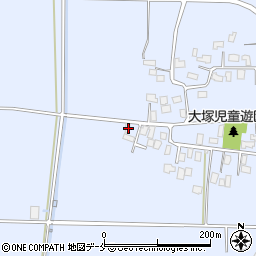 山形県東村山郡山辺町大塚1202-1周辺の地図