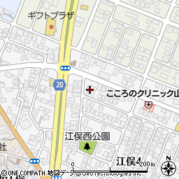 きらやか銀行江俣 ＡＴＭ周辺の地図