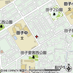 保育園レインボーナーサリー　田子館周辺の地図