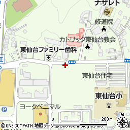 公済病院宮城野分院前周辺の地図