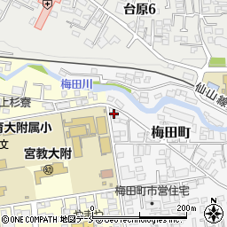 カーサ梅田周辺の地図