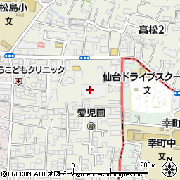 ヨークベニマル仙台東照宮店周辺の地図
