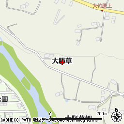 宮城県仙台市青葉区芋沢大勝草周辺の地図