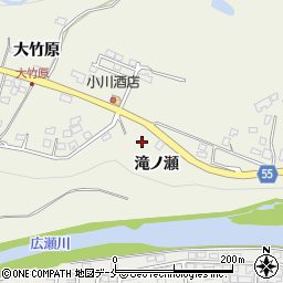 宮城県仙台市青葉区芋沢滝ノ瀬周辺の地図